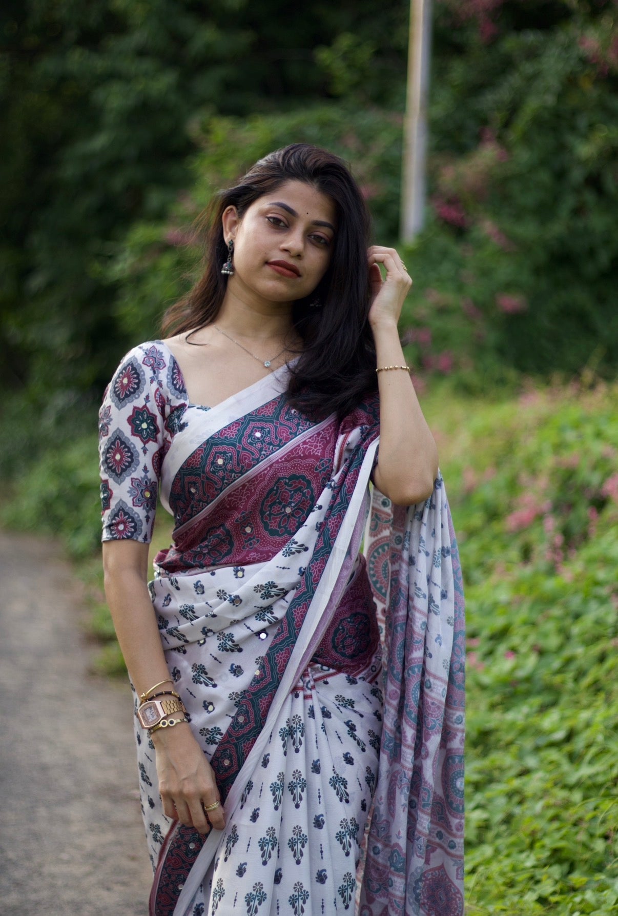 Kiara - Semi Modal silk