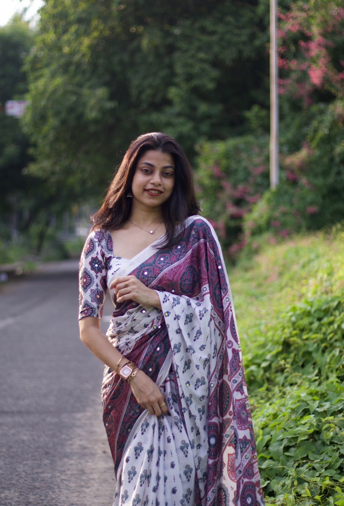Kiara - Semi Modal silk