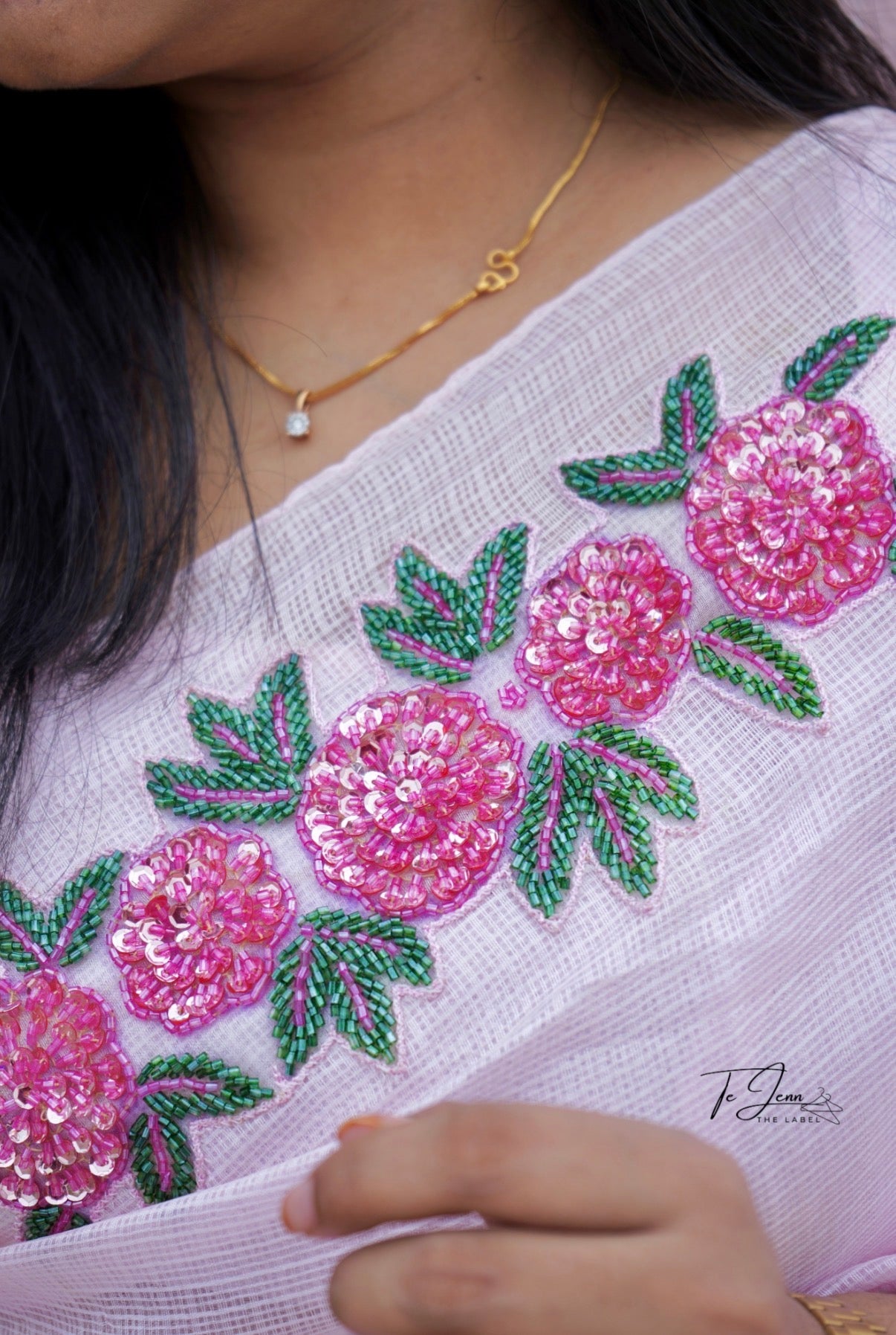 Elora - Pink - Kota silk