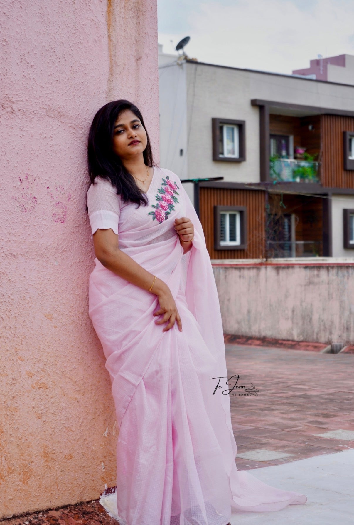 Elora - Pink - Kota silk