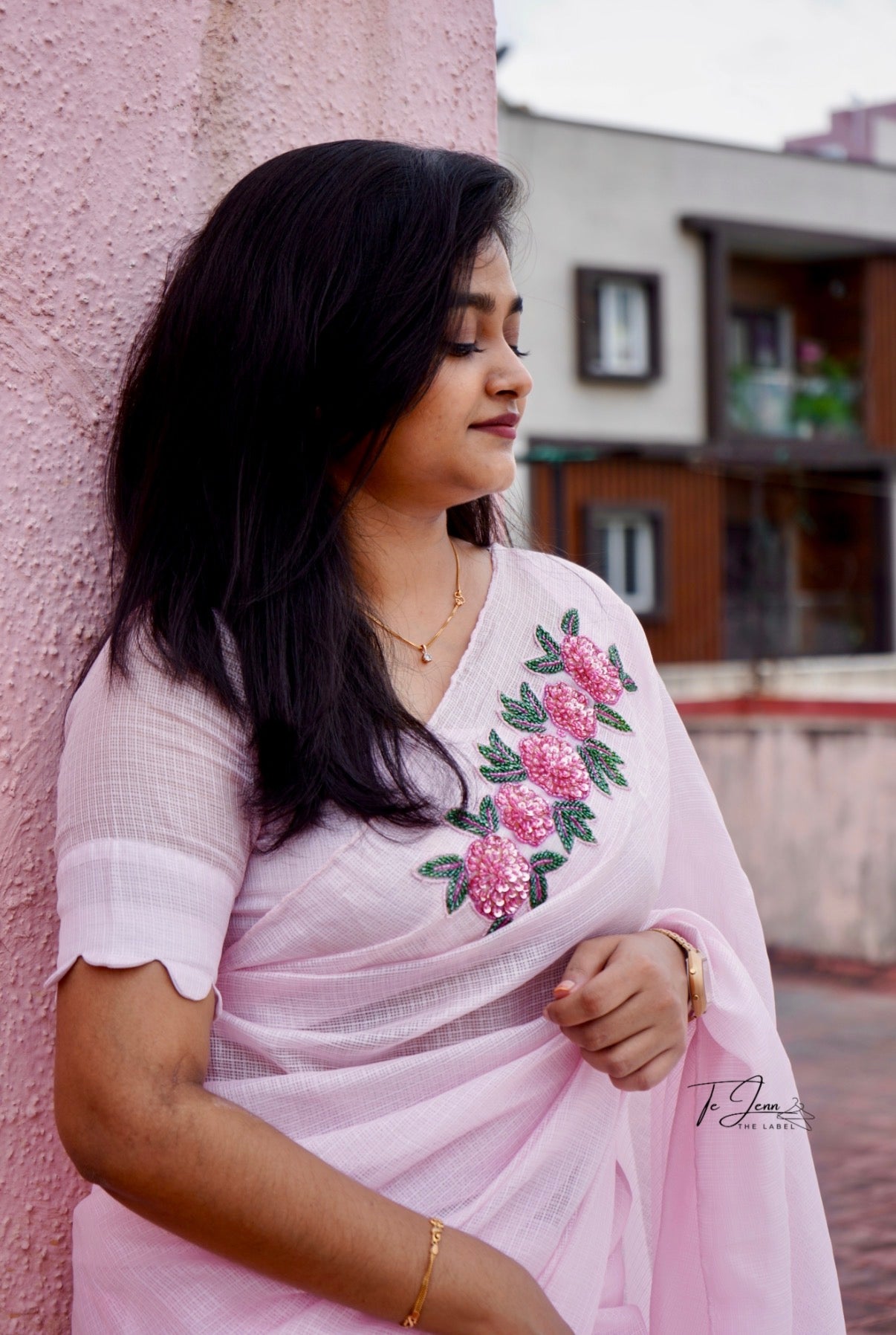 Elora - Pink - Kota silk