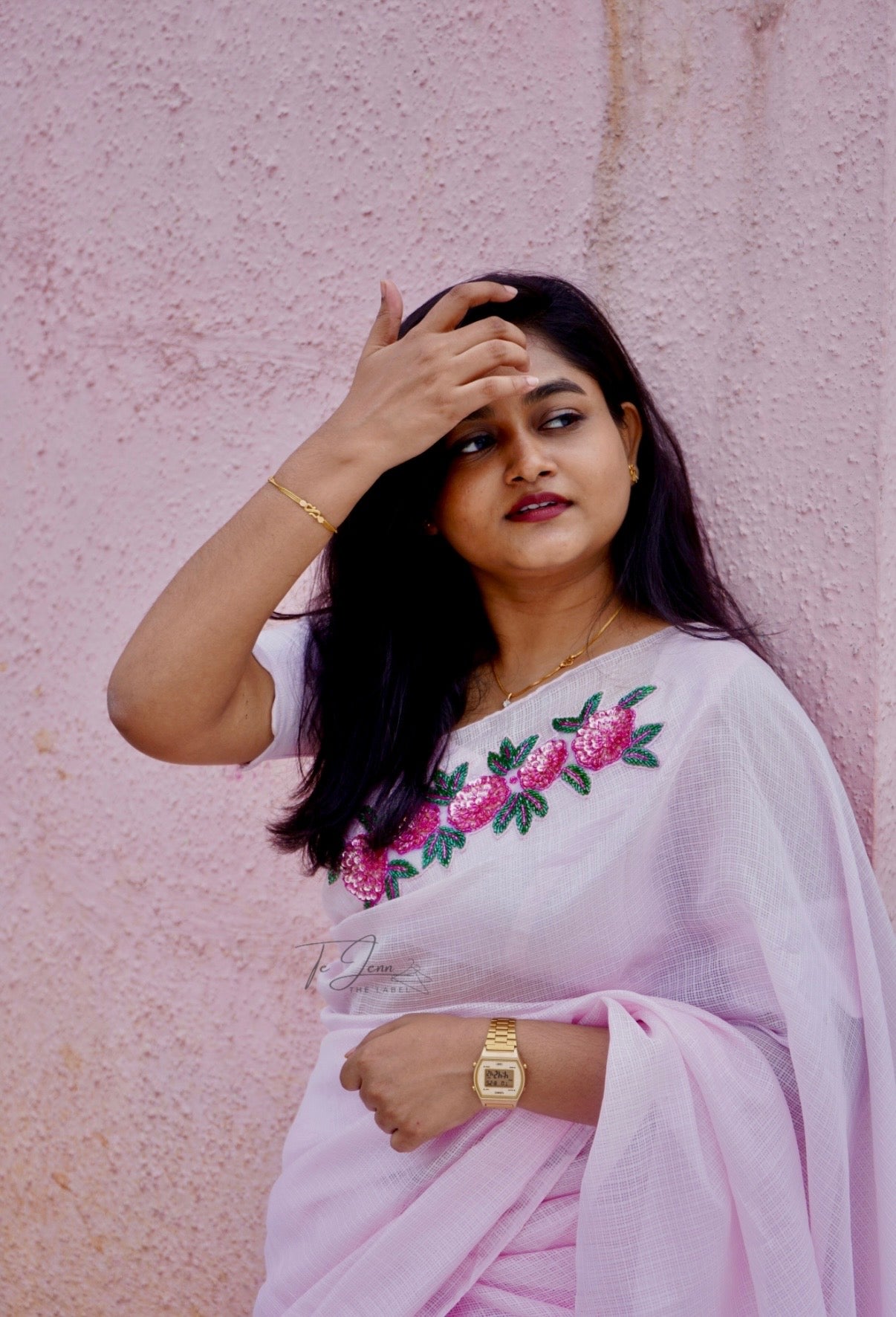 Elora - Pink - Kota silk