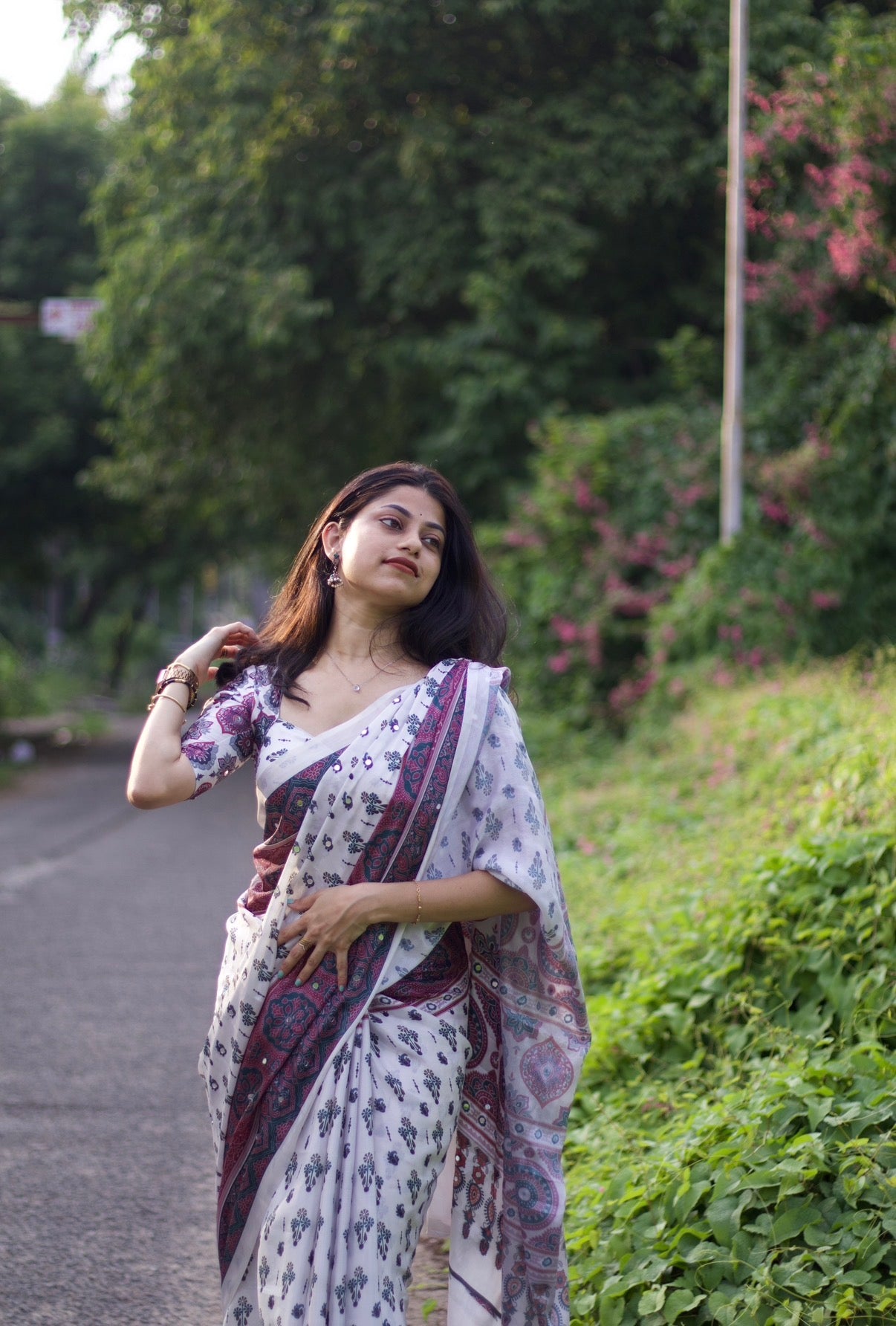 Kiara - Semi Modal silk