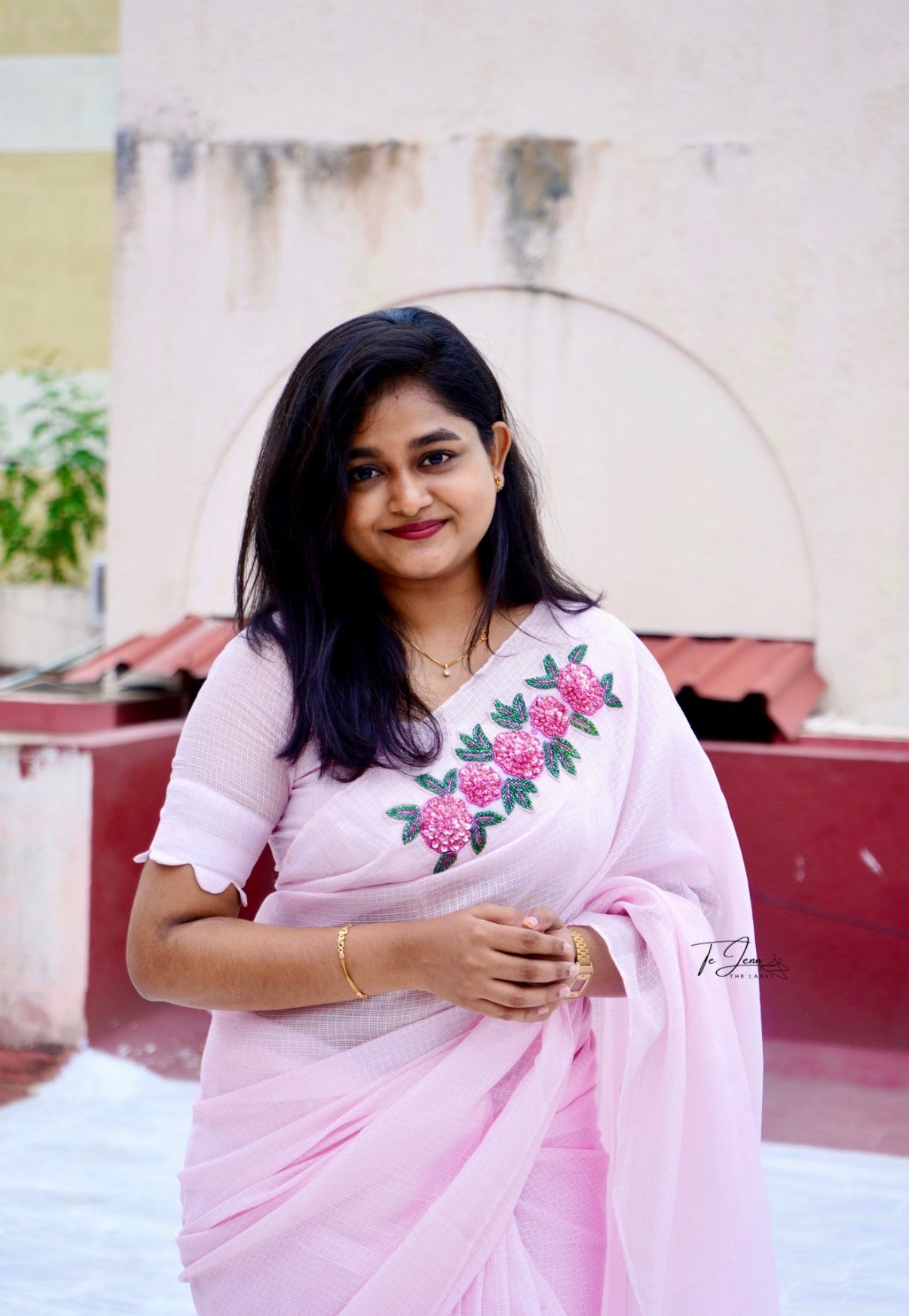 Elora - Pink - Kota silk