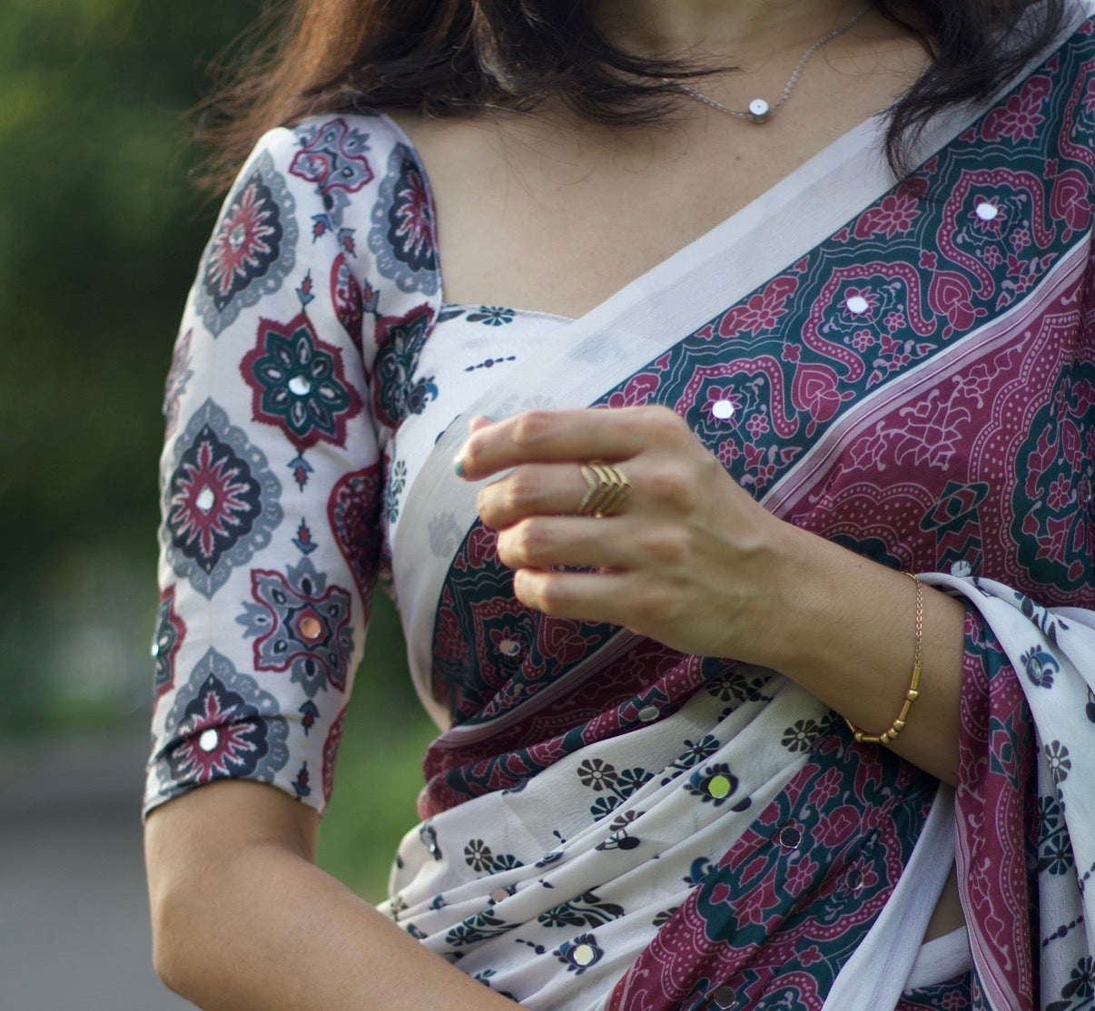 Kiara - Semi Modal silk