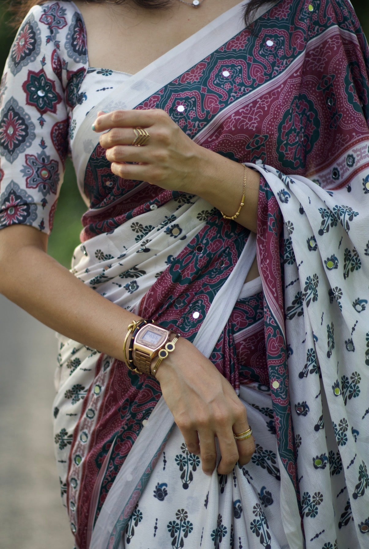 Kiara - Semi Modal silk