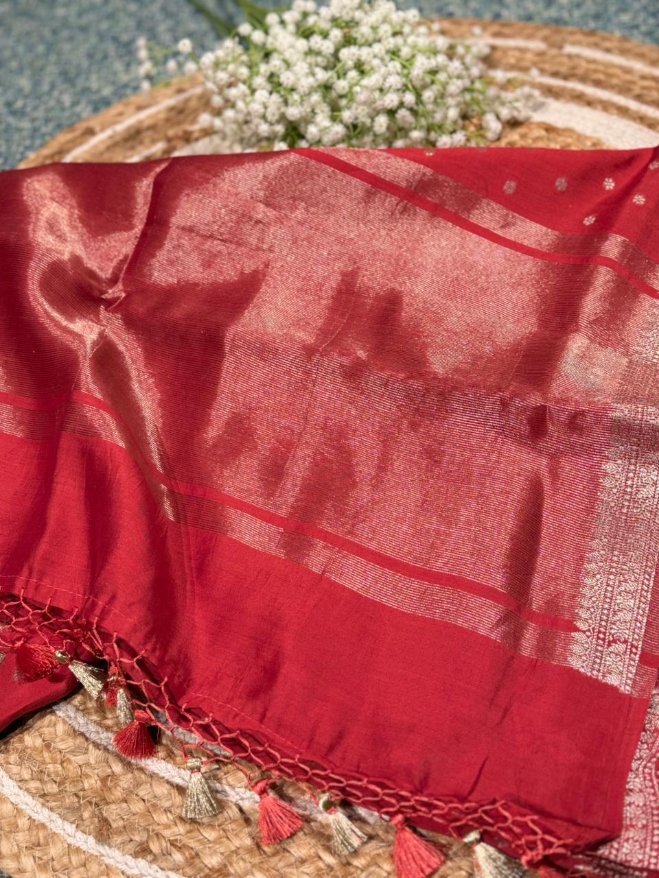 Ruhika - Pure Chiniya silk