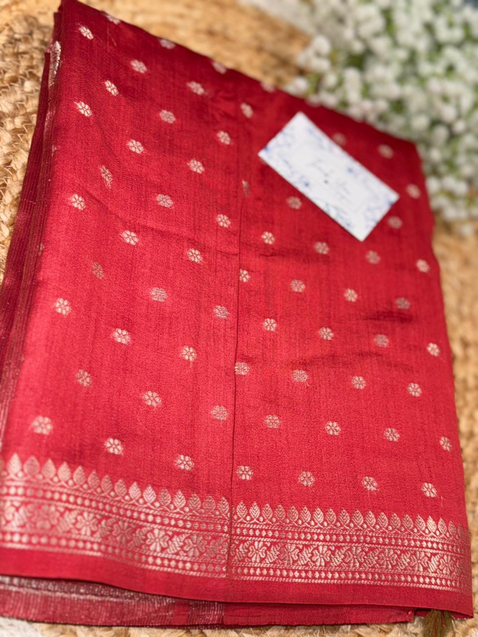 Ruhika - Pure Chiniya silk