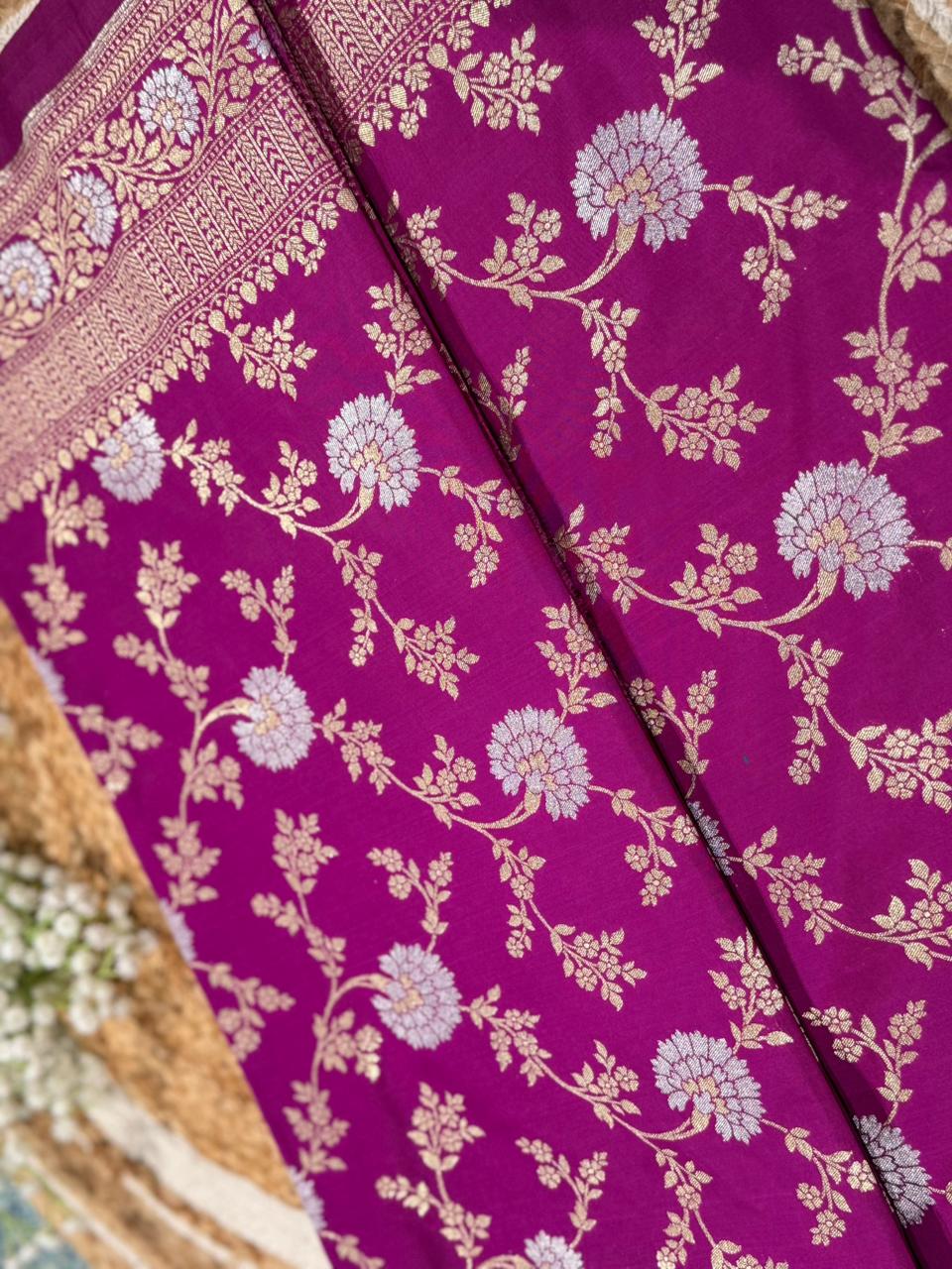 Aaleya - Katan Banarasi Silk