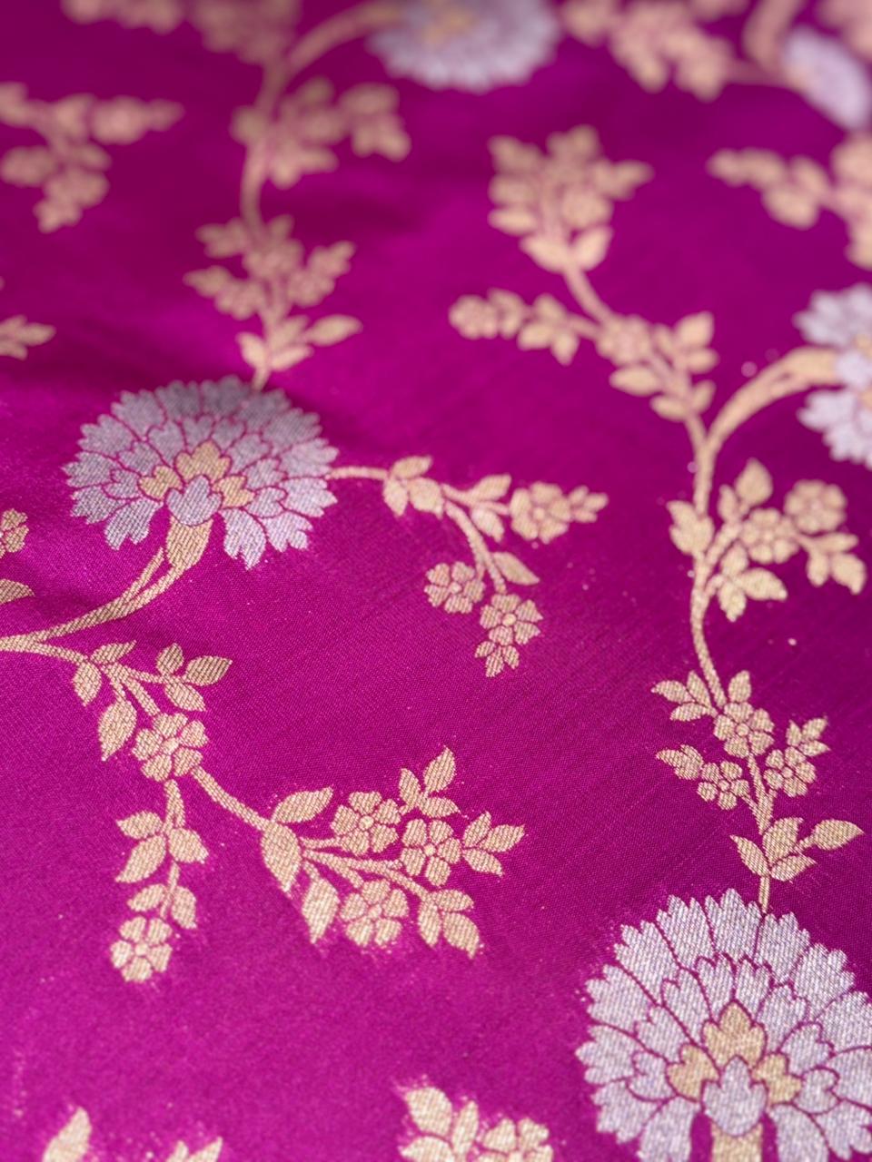Aaleya - Katan Banarasi Silk