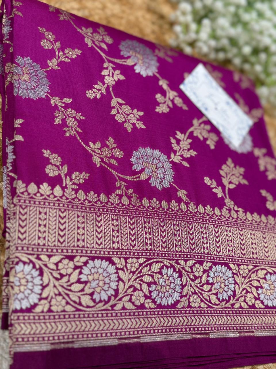 Aaleya - Katan Banarasi Silk