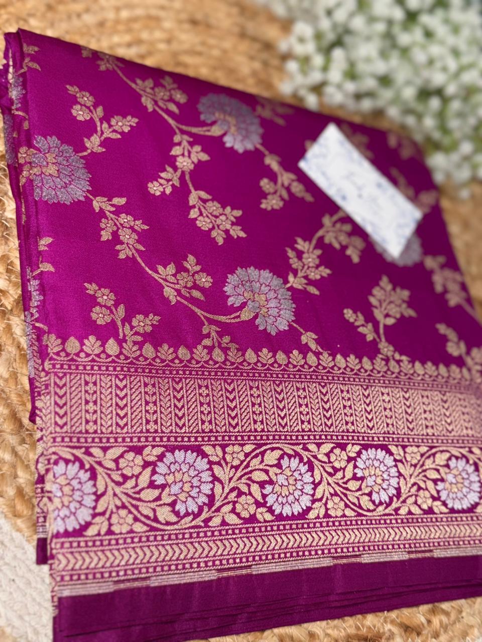 Aaleya - Katan Banarasi Silk