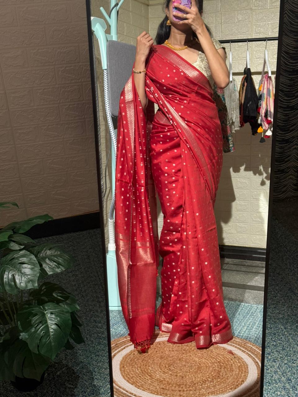 Ruhika - Pure Chiniya silk