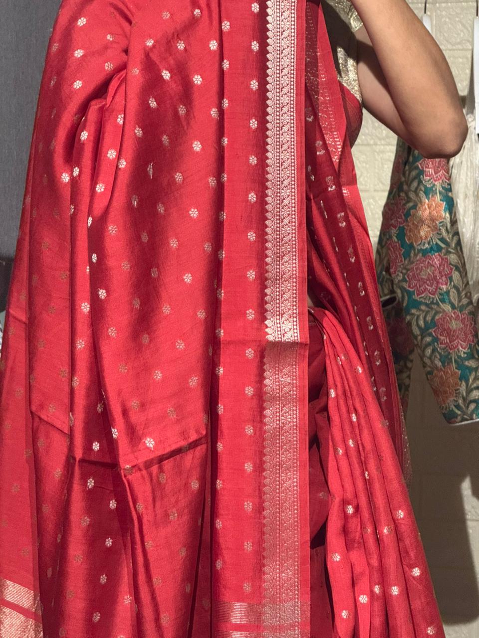 Ruhika - Pure Chiniya silk