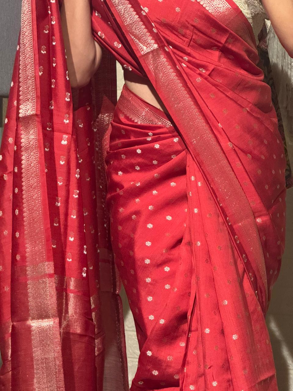 Ruhika - Pure Chiniya silk