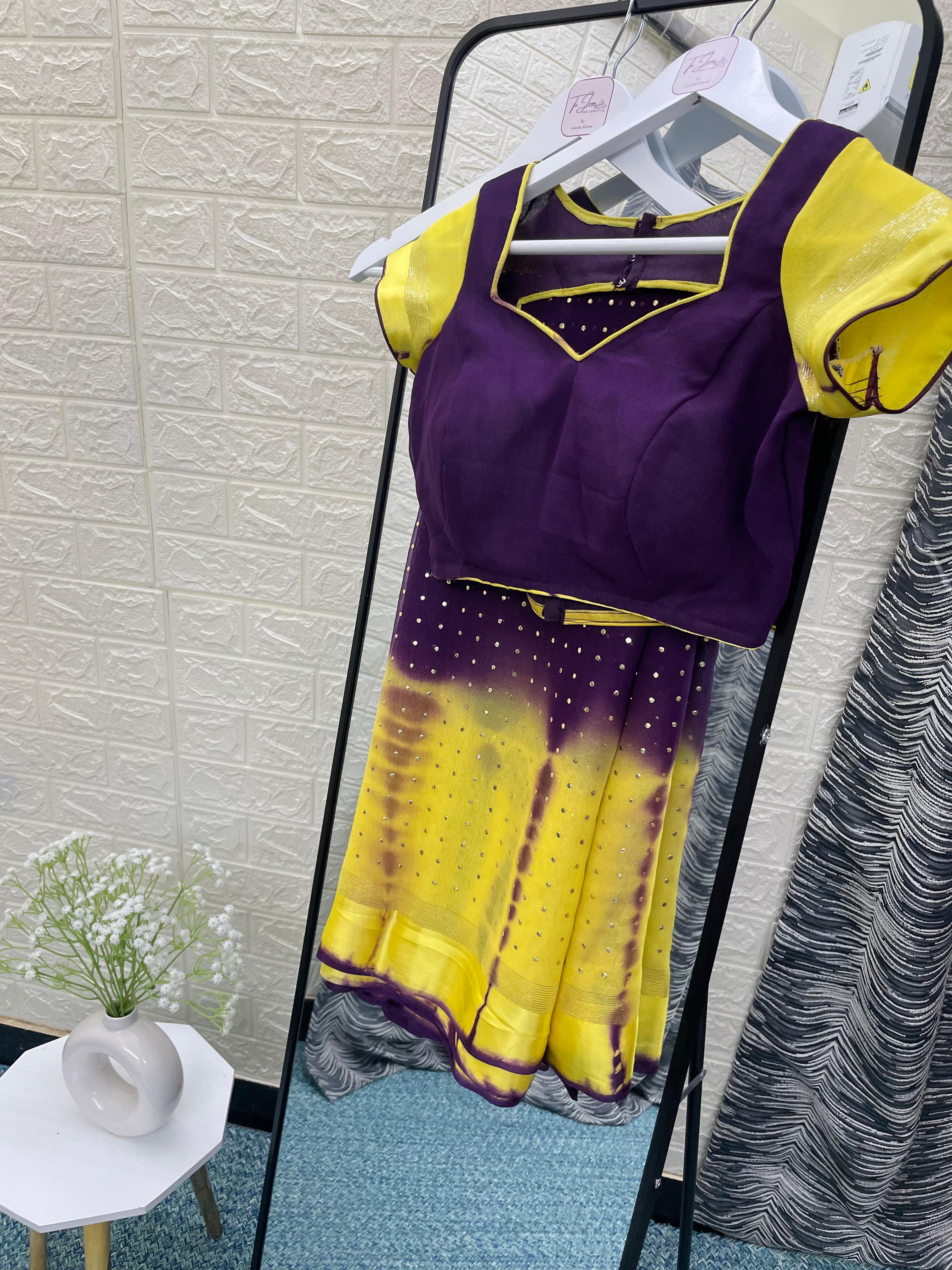 Ziya - Georgette tie-dye