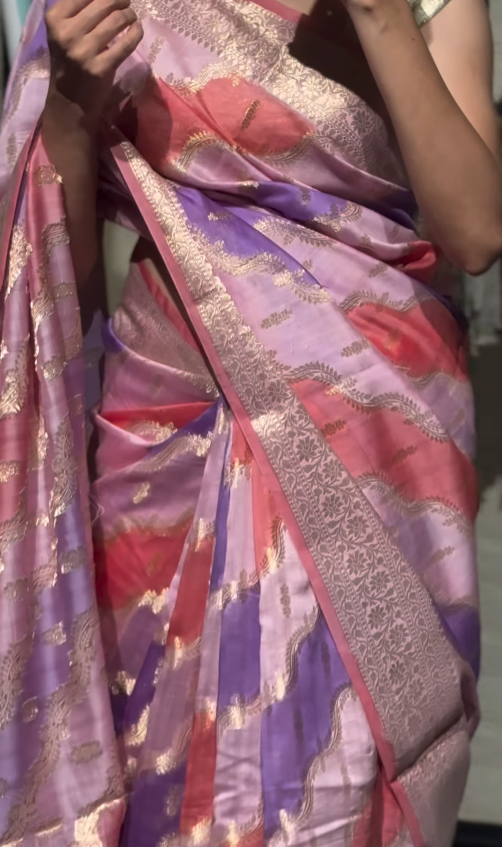Aarvika - Pure Chanderi silk saree