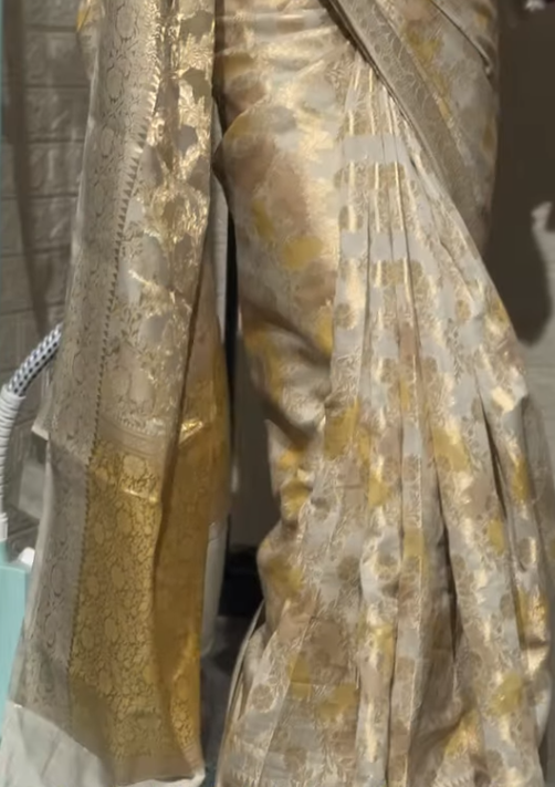 Ira - Pure Chanderi silk saree