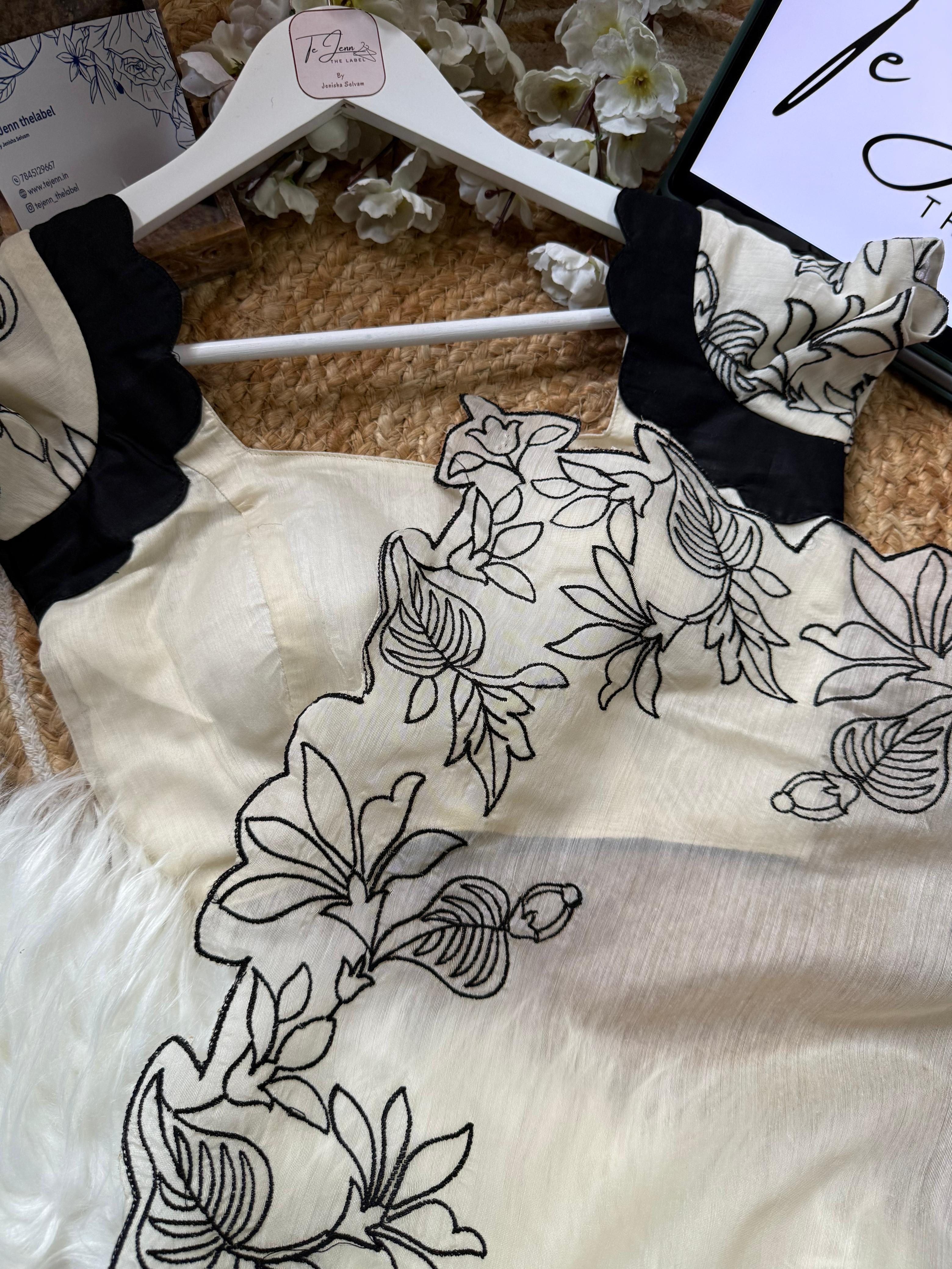 Tiaa- Pure Chanderi cotton